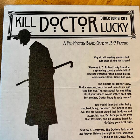 Kill Doctor Lucky CheapAss Game Origins Award Winner Game Of 1997 Complete EUC - Picture 5 of 10